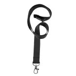 Artemis Woven Lanyard  - Black