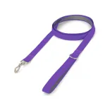 Printed Dog Lead - Purple
