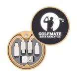 Reveal Inductive Circle Charger Set - Laser Engrave Illuminated