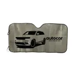 Concertina Metallic Car Sun Shade - Concertina Metallic Car Sun Shade