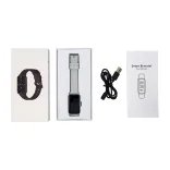 Slim Smart Watch - Box Contents Silver/Grey