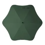 Top view of BLUNT Classic umbrella in forest green colour