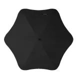 Top view of BLUNT Classic umbrella in ink black colour