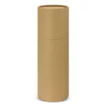 Optional natural kraft cylindrical gift tube packaging for Nomad vacuum bottle range.