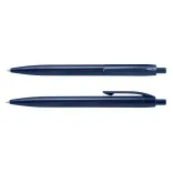 Omega Pen in dark blue, front and side views