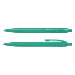 Omega Pen in teal, front and side views