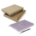 Omega Fashion Notebook and Pen Gift Set — Branding