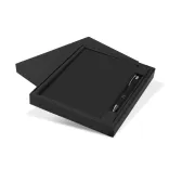 Kingston Notebook and Pen Gift Set — Black