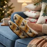 Custom Knitted Slippers — Feature