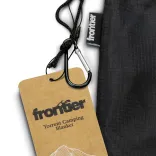 Frontier Torrent Camping Blanket — Hangtag