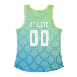 Custom Womens Active Tank Top — Back