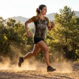 Custom Womens Active V-Neck T-Shirt — Feature