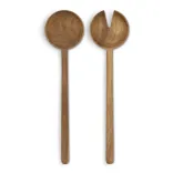 Keepsake Luca Salad Servers — natural
