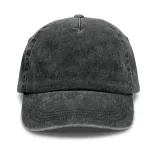 Vintage Washed Cap — black