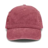 Vintage Washed Cap — burgundy