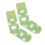 Pixel Knitted Business Socks — Main