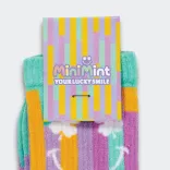 Pixel Knitted Bamboo Socks — Custom Card Front