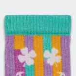 Pixel Knitted Bamboo Socks — Detail