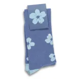 Pixel Knitted Knee-High Socks — Custom Card Front