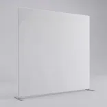 Straight Portable Display Wall - 2.2m — Unbranded