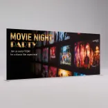 Straight Portable Display Wall - 6m — Main