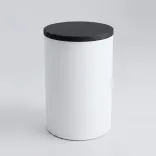Illuminated Round Display Counter — Unbranded