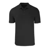 Cutter & Buck Forge Mens Polo — black