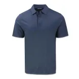 Cutter & Buck Forge Mens Polo — dark navy heather