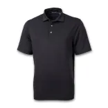 Cutter & Buck Virtue Mens Polo — black