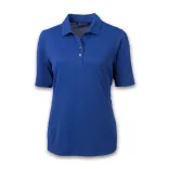 Cutter & Buck Virtue Womens Polo — tour blue