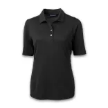 Cutter & Buck Virtue Womens Polo — black