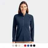 Cutter & Buck Adapt Womens Half Zip — Main