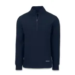 Cutter & Buck Roam Mens Half Zip Jacket — navy blue