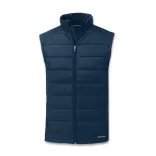 Cutter & Buck Evoke Mens Hybrid Vest — navy blue