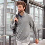 Cutter & Buck Adapt Mens Half Zip — Feature