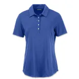 Cutter & Buck Coastline Epic Womens Polo — tour blue