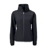 Cutter & Buck Charter Womens Full Zip Jacket — black