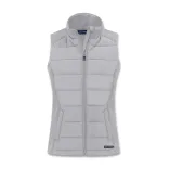 Cutter & Buck Evoke Womens Hybrid Vest — CONCRETE